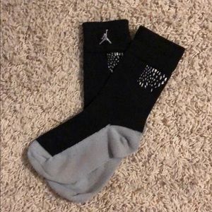 Jordan black speckled socks